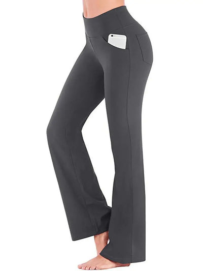 High-Waist Wide-Leg Joggers