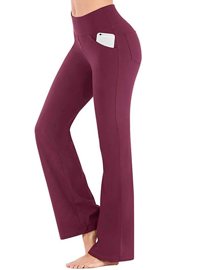 High-Waist Wide-Leg Joggers