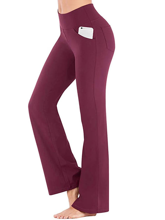 High-Waist Wide-Leg Joggers