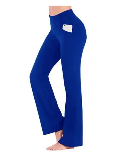 High-Waist Wide-Leg Joggers